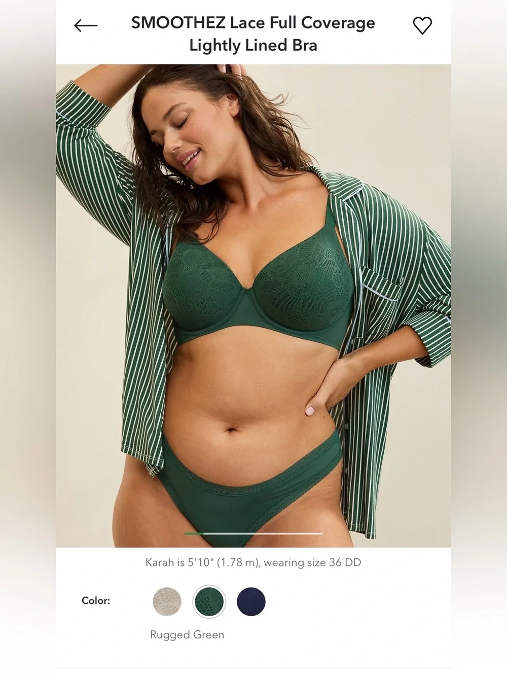 Nwt SMOOTHZ bra from aerie- brand new. Size 38C, green color. Lightly lined.